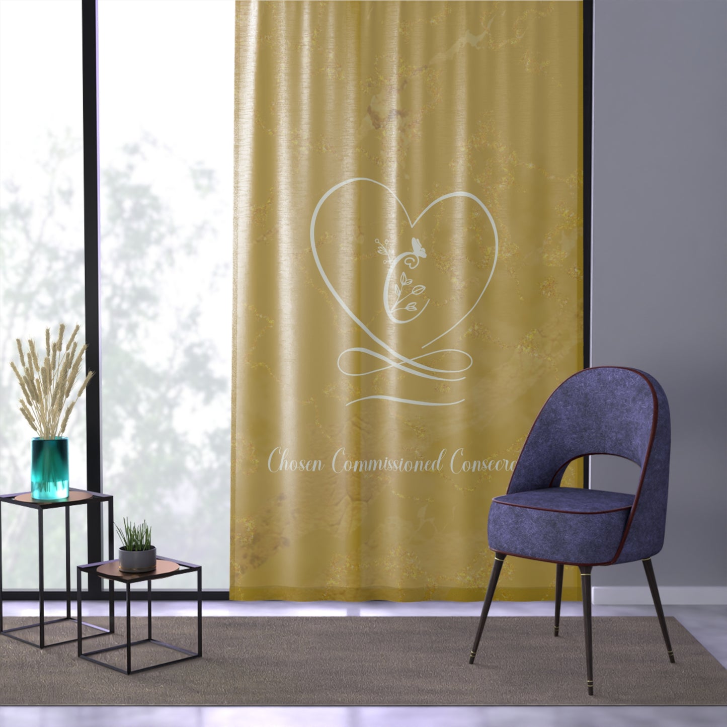 Chosen 2 Sheer Window Curtain