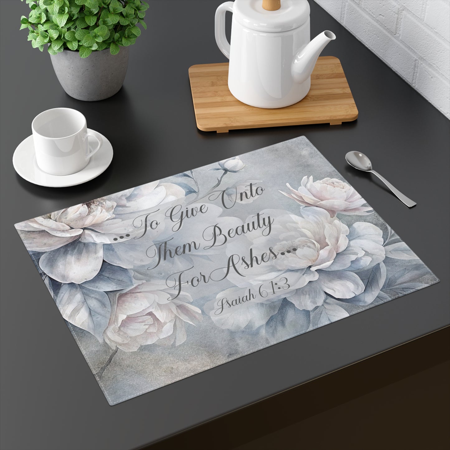 Beauty for Ashes Placemat, 1pc
