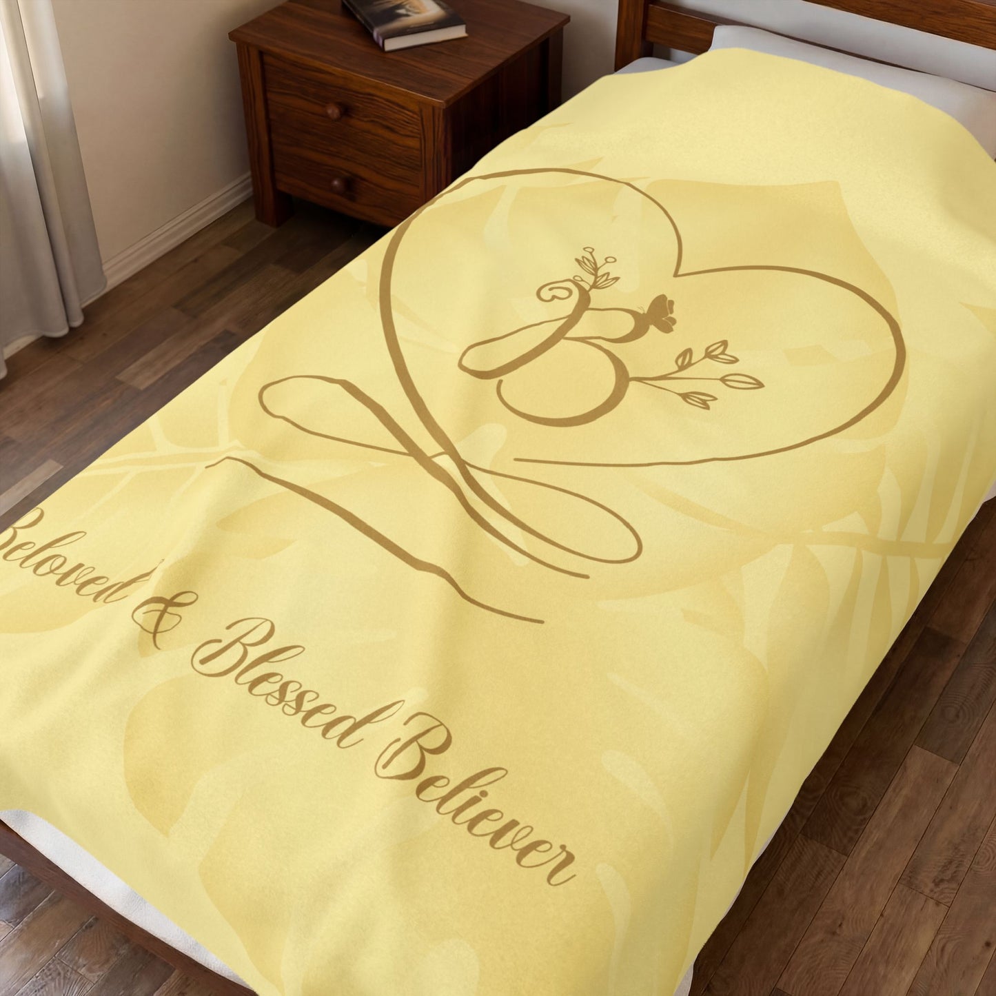 Beloved 2 Velveteen Plush Blanket