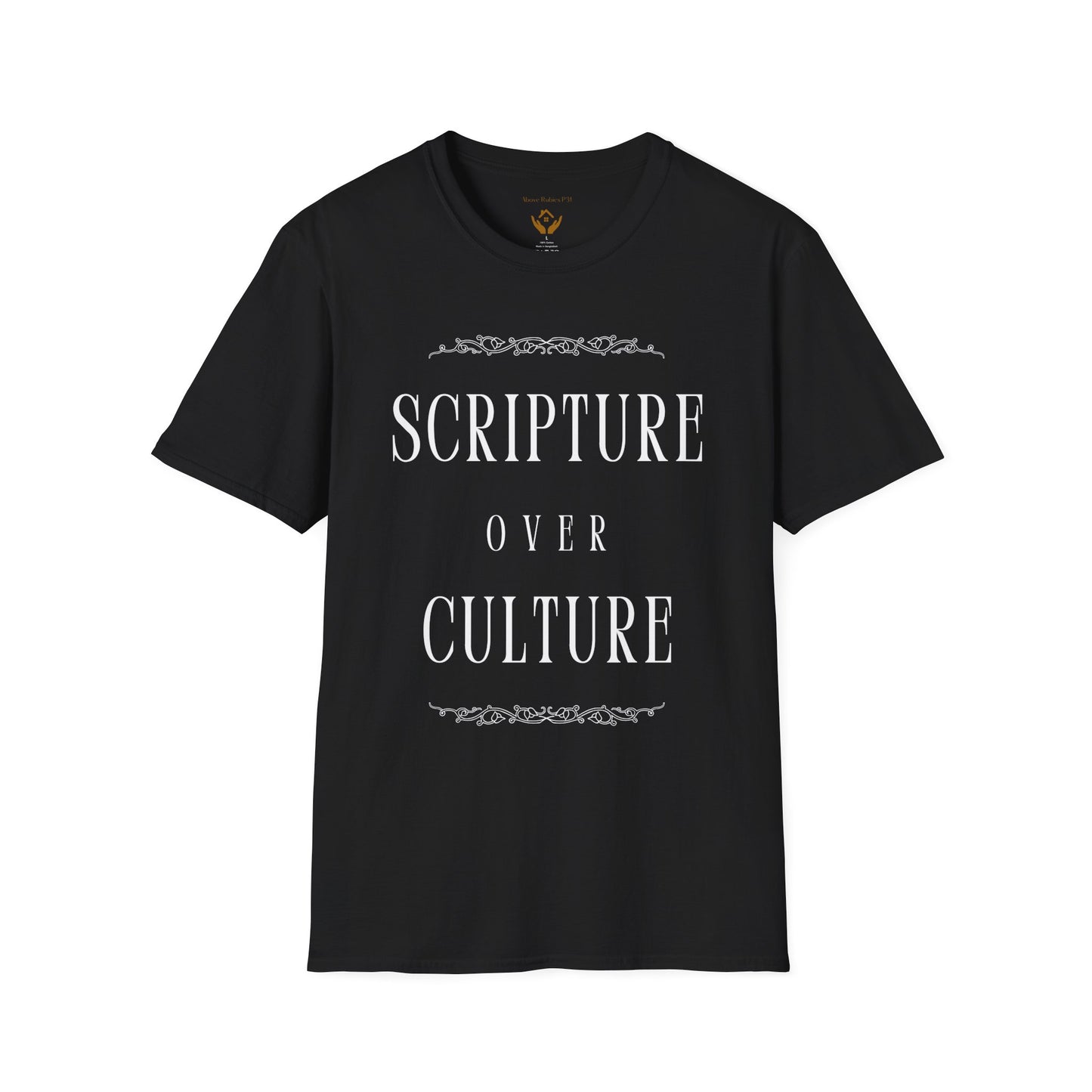 Scripture over Culture Unisex Softstyle T-Shirt