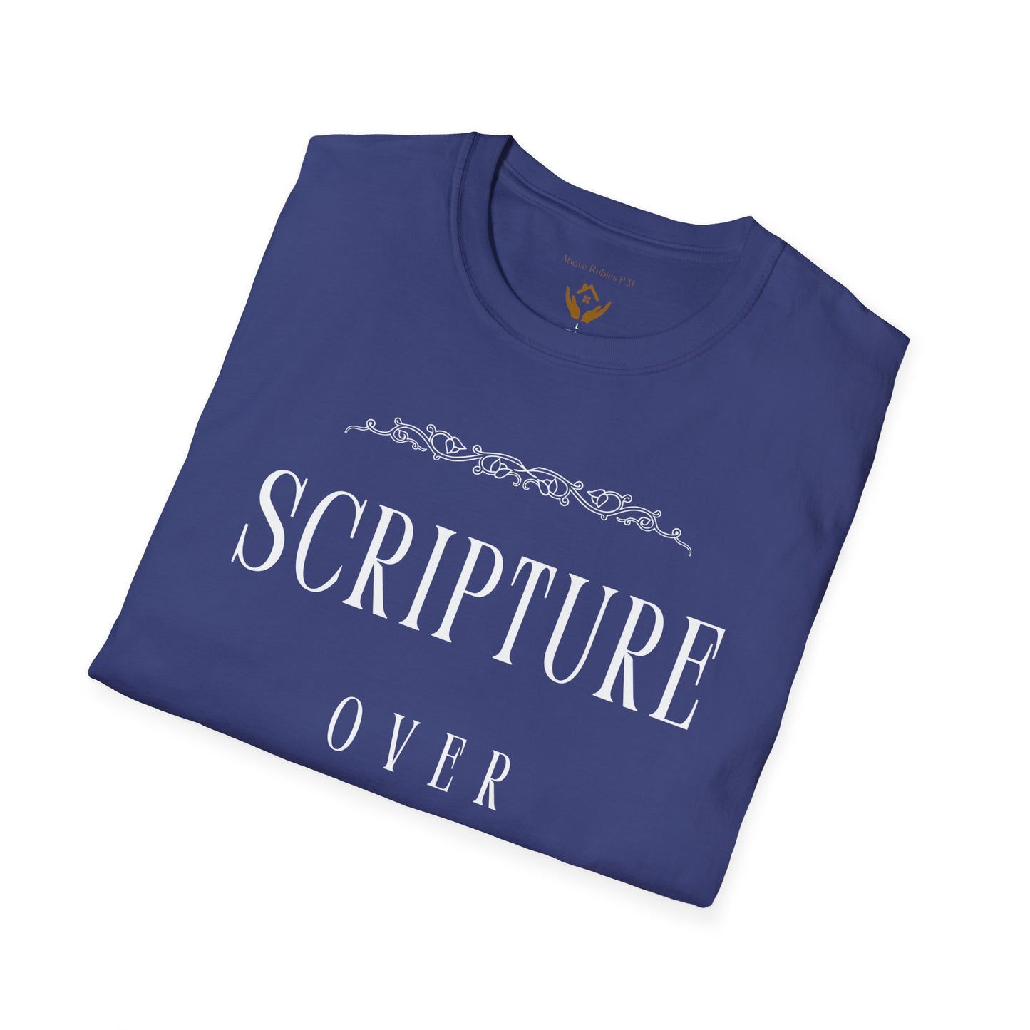 Scripture over Culture Unisex Softstyle T-Shirt