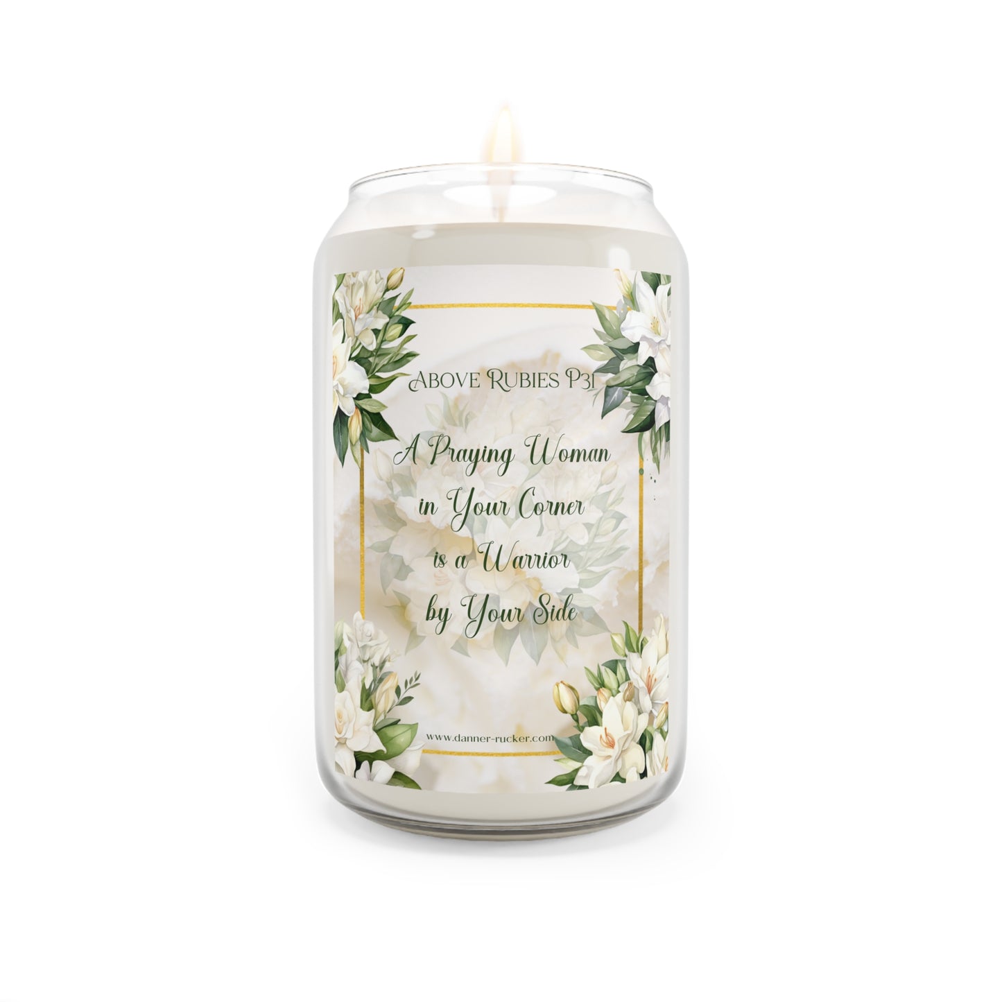 A Praying Woman Scented Candle, 13.75oz