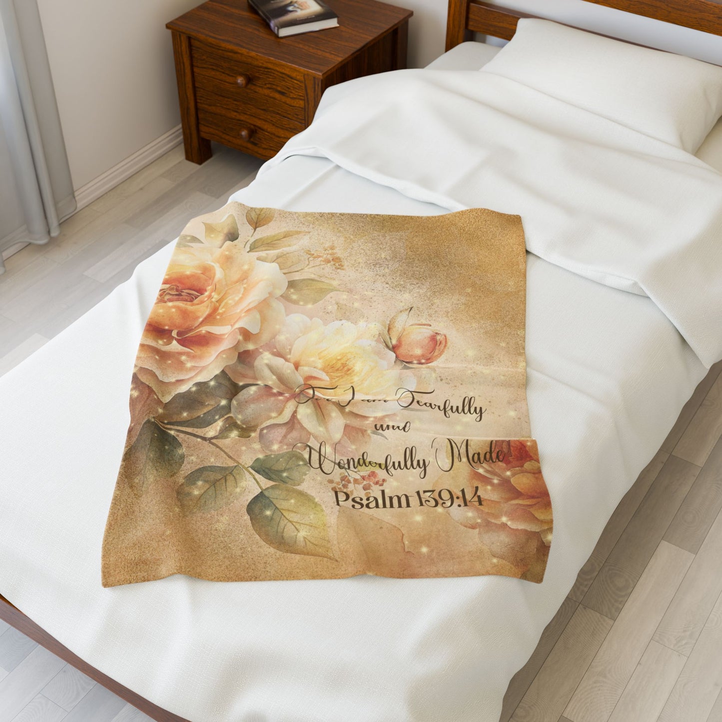 Fearfully Made Velveteen Plush Blanket