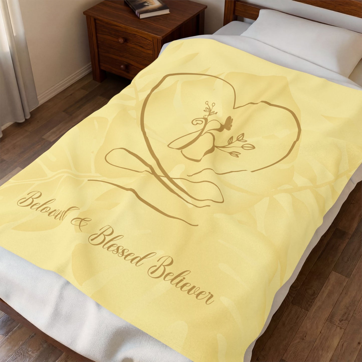 Beloved 2 Velveteen Plush Blanket