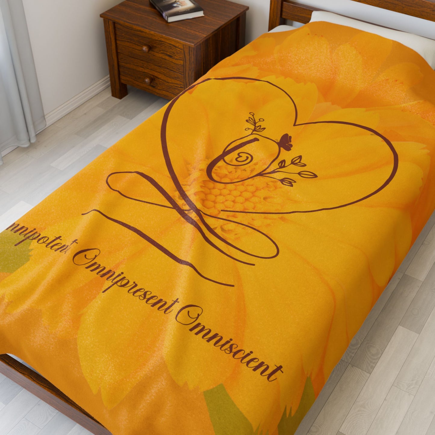 Omnipotent Velveteen Plush Blanket