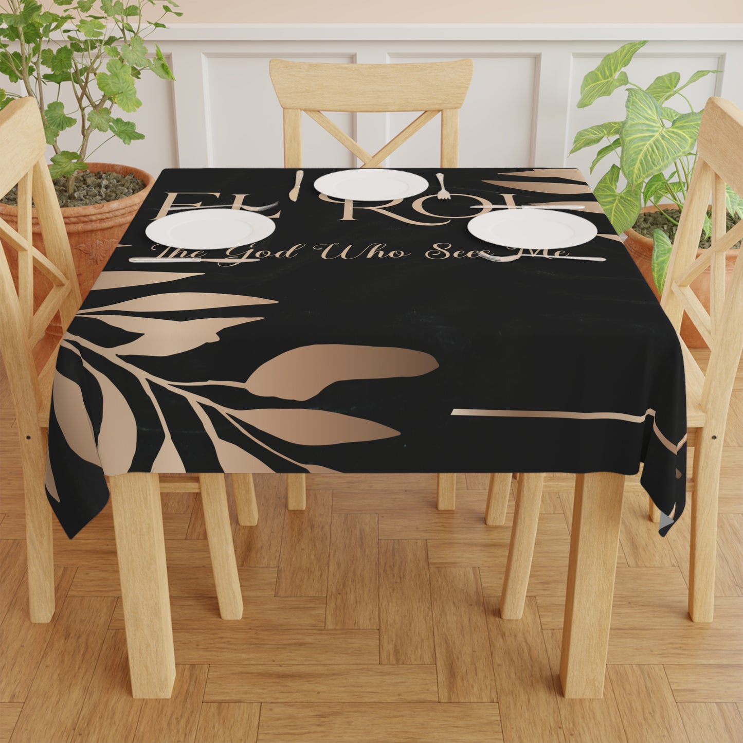 El Roi - (Onyx) Tablecloth