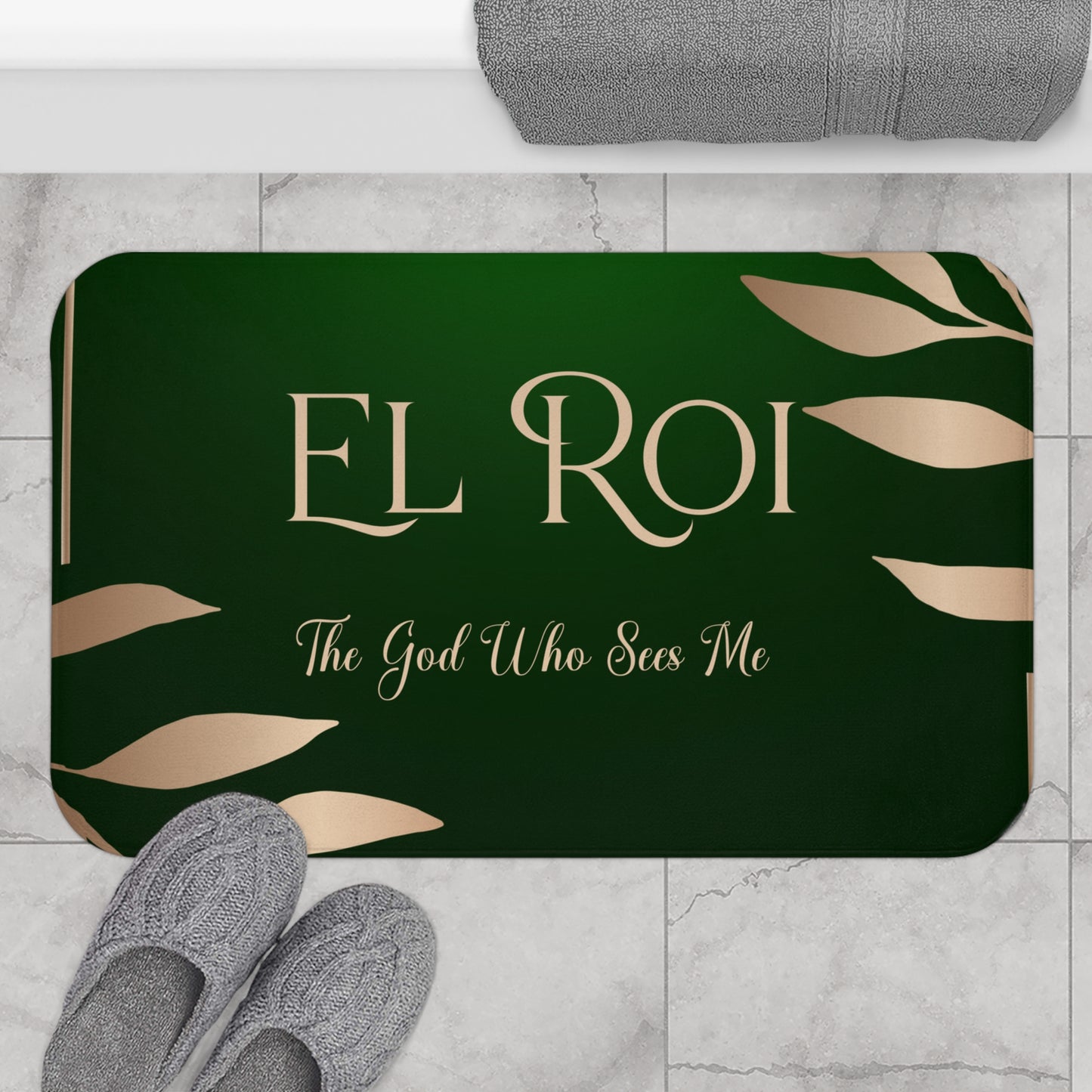 El Roi - (Emerald) Bath Mat