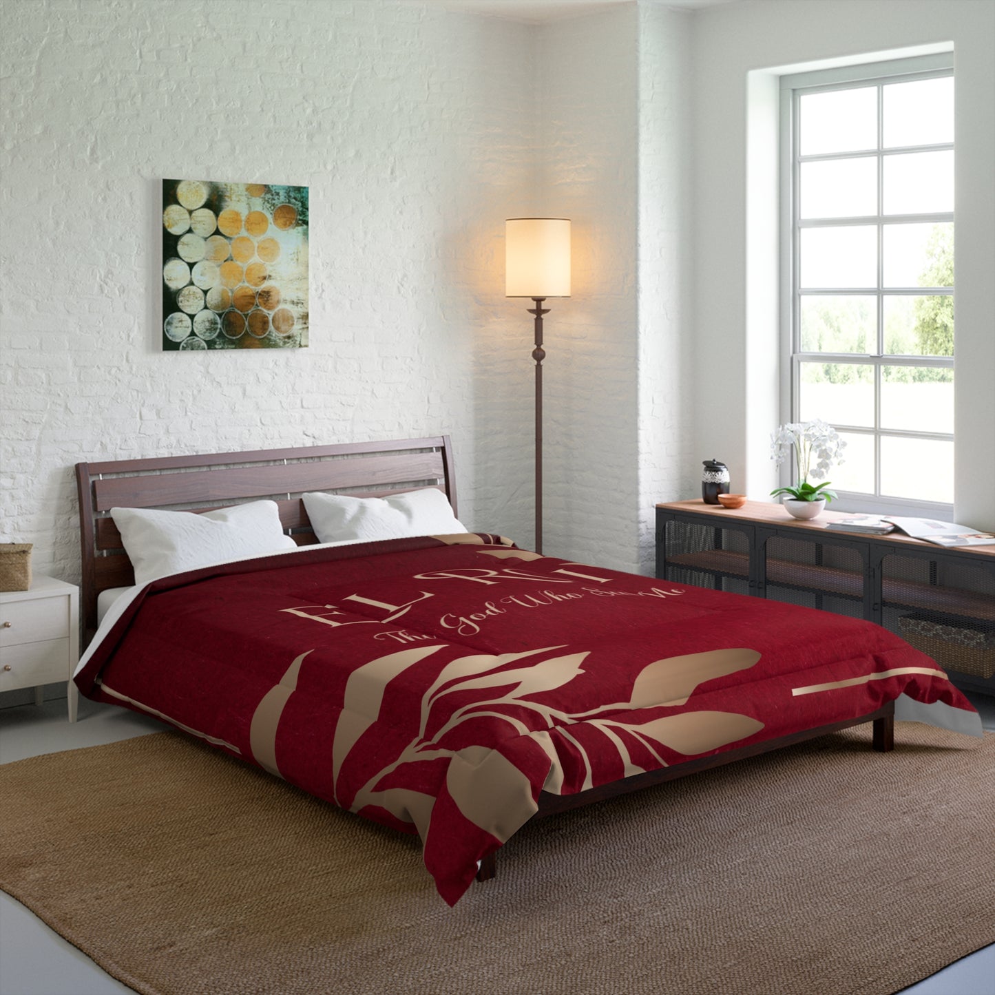 El Roi (Ruby) Comforter