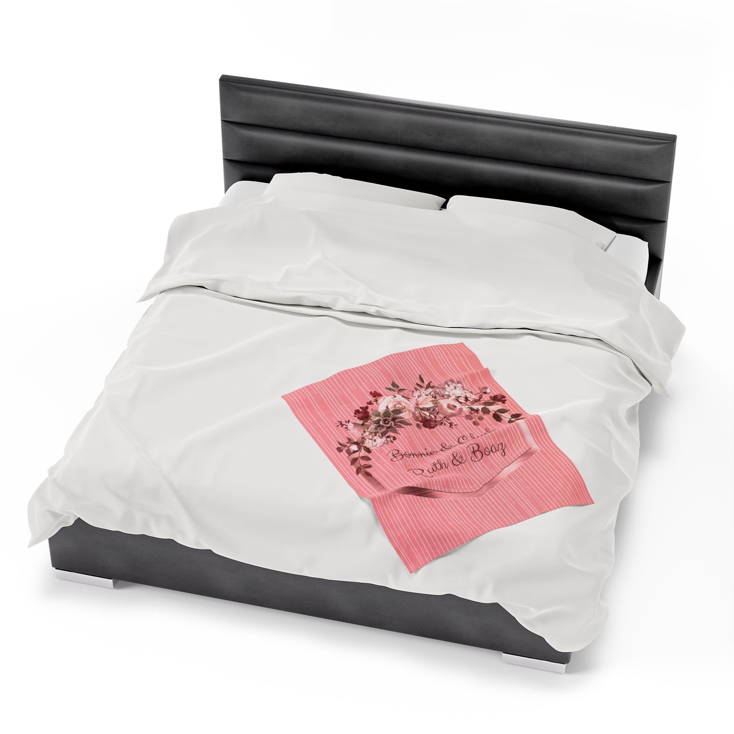 Ruth & Boaz Velveteen Plush Blanket
