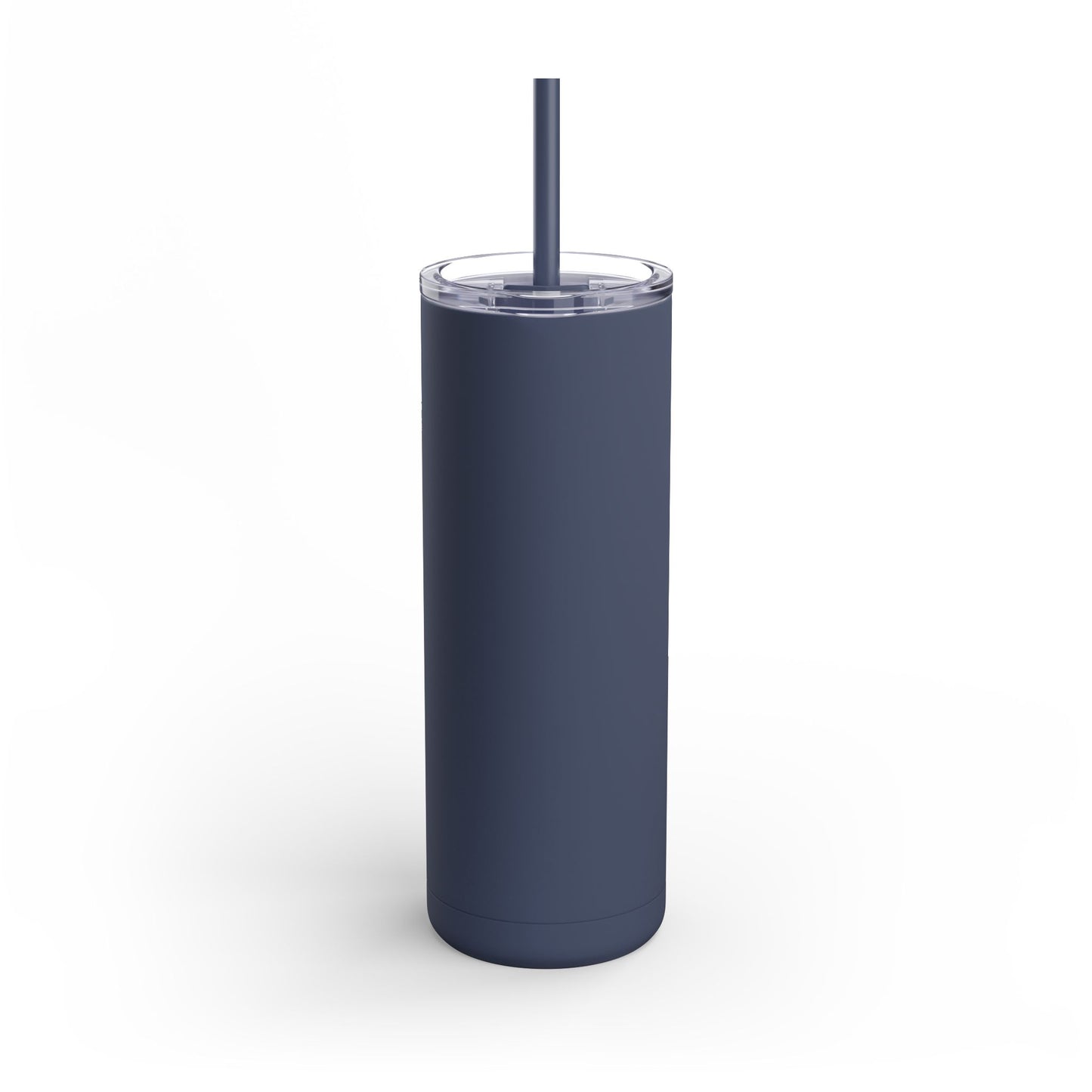 Lion of the Tribe of Judah (White Print) Maars Maker Skinny Matte Tumbler, 20oz