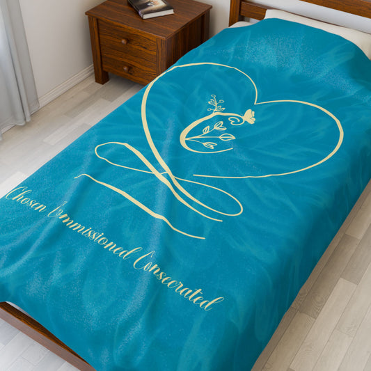 Chosen Velveteen Plush Blanket