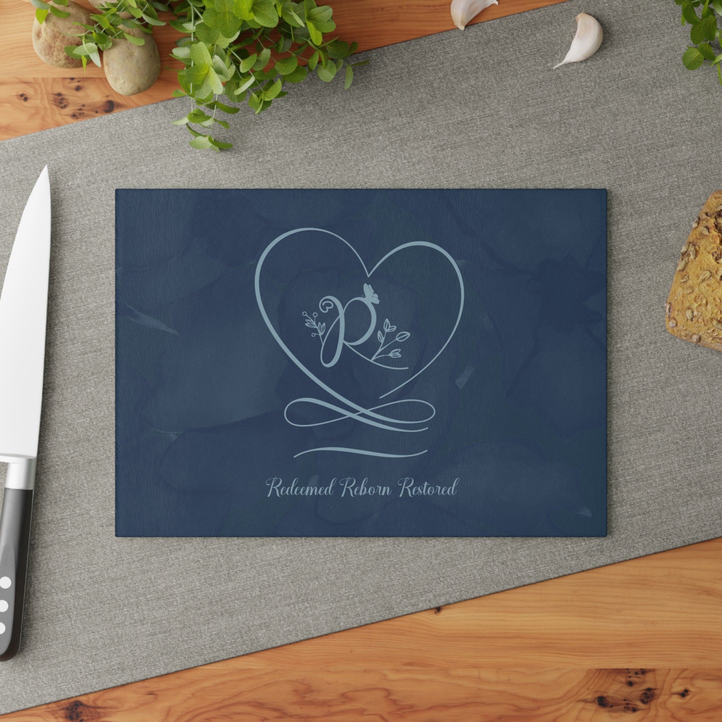 Redeemed Glass Cutting Board