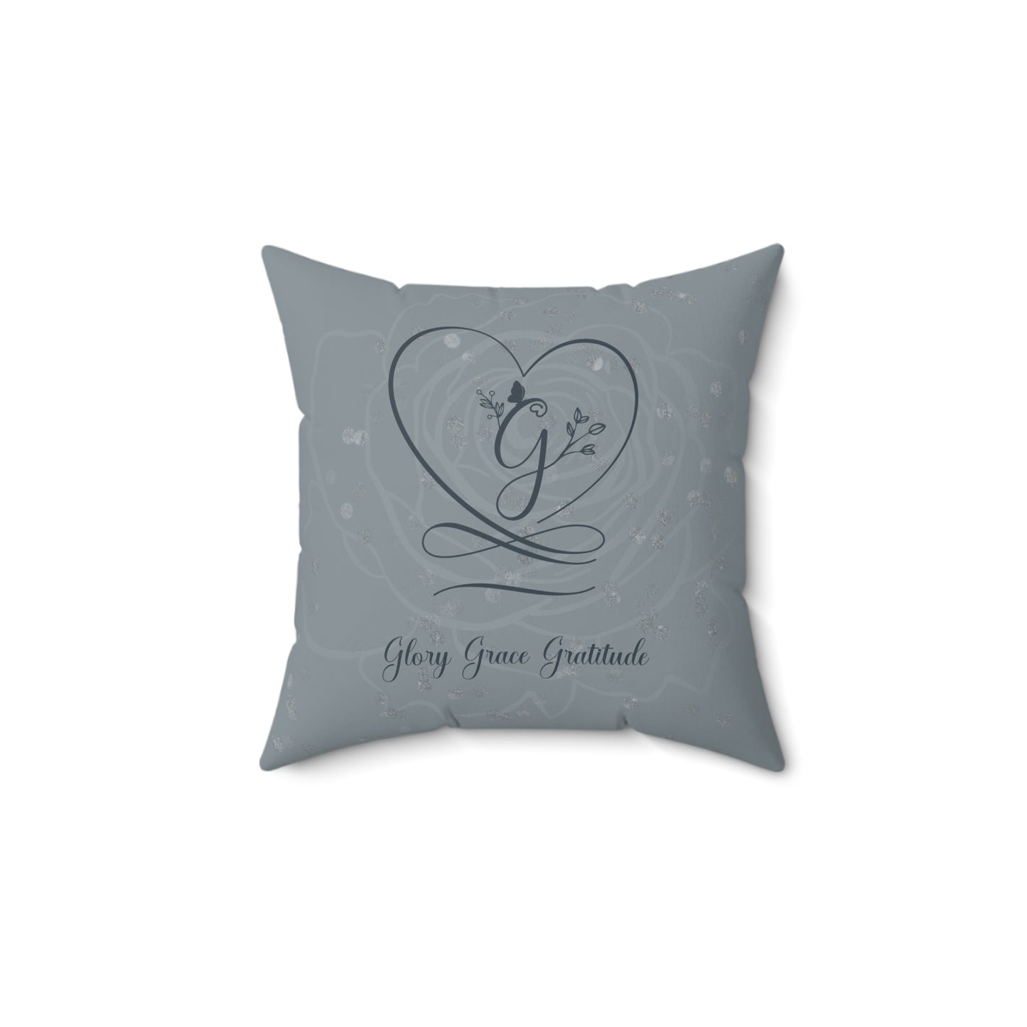 Grace 2 Polyester Square Pillow