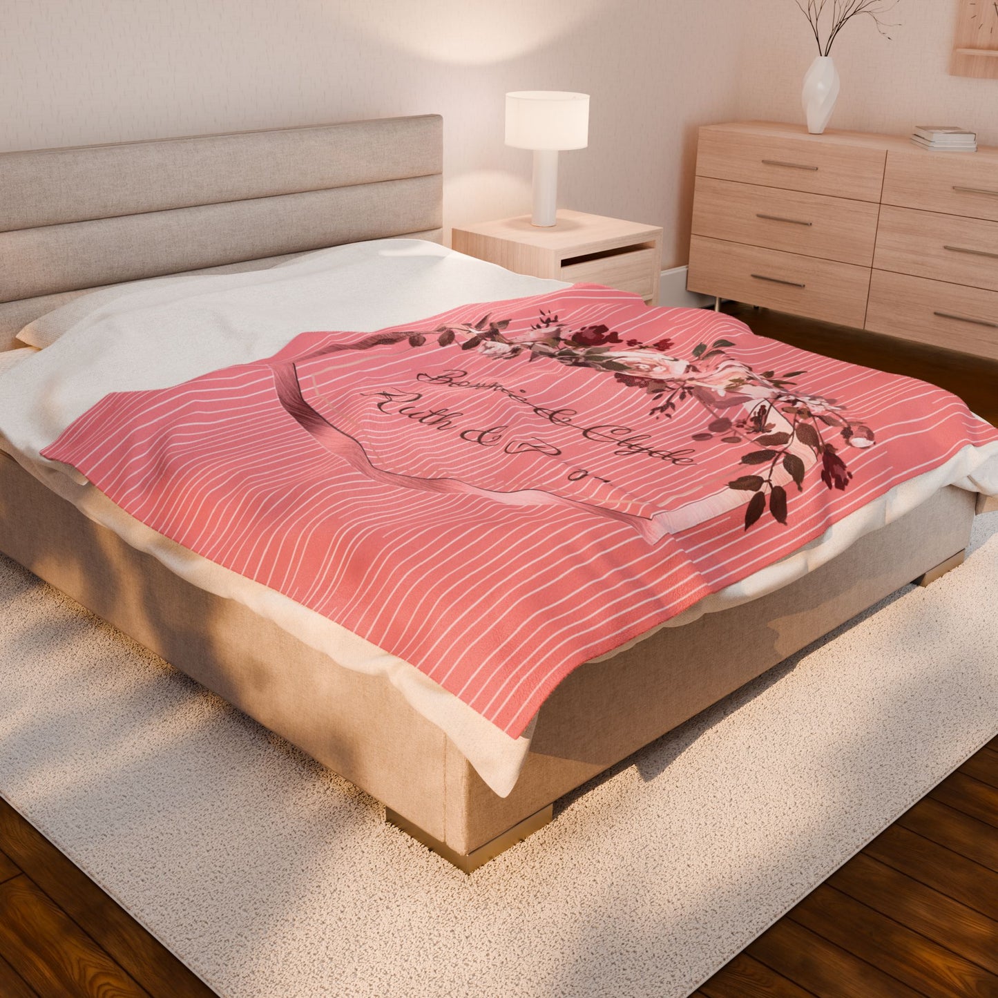 Ruth & Boaz Velveteen Plush Blanket