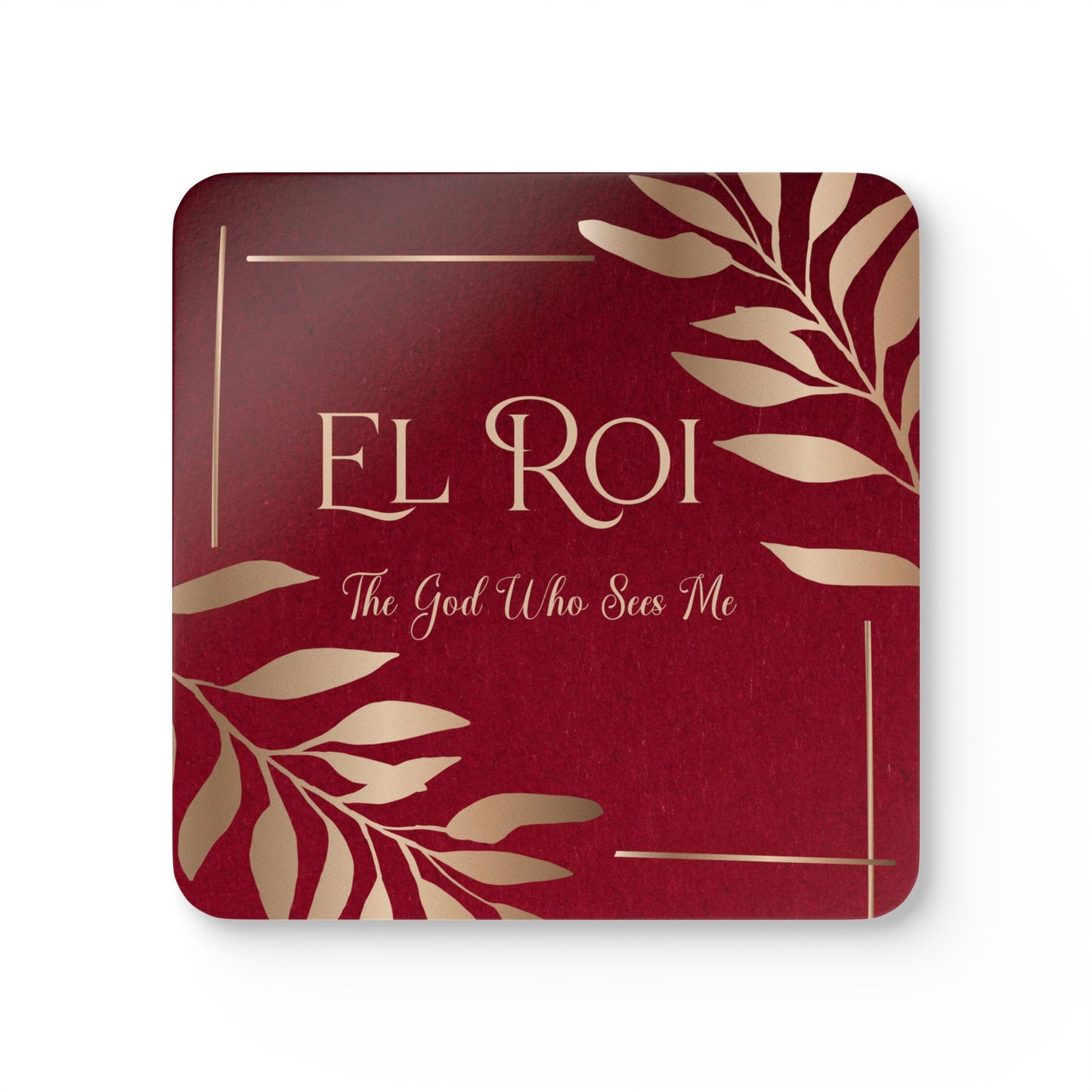 El Roi - (Ruby) Corkwood Coaster Set