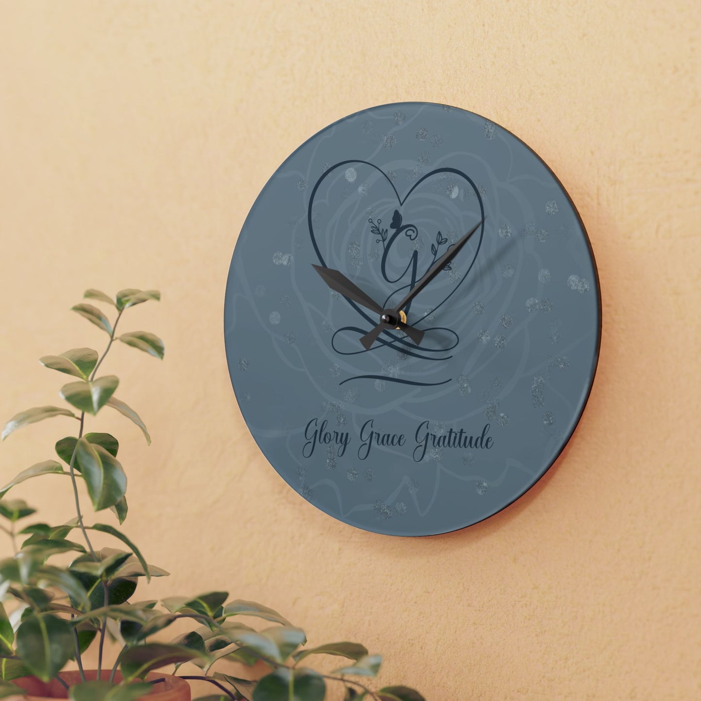 Grace 2 Acrylic Wall Clock