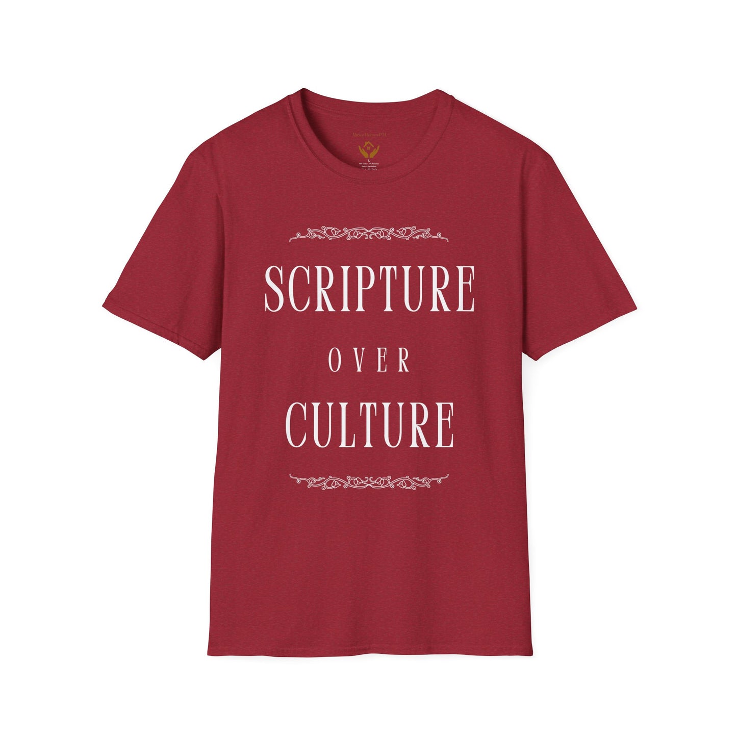 Scripture over Culture Unisex Softstyle T-Shirt
