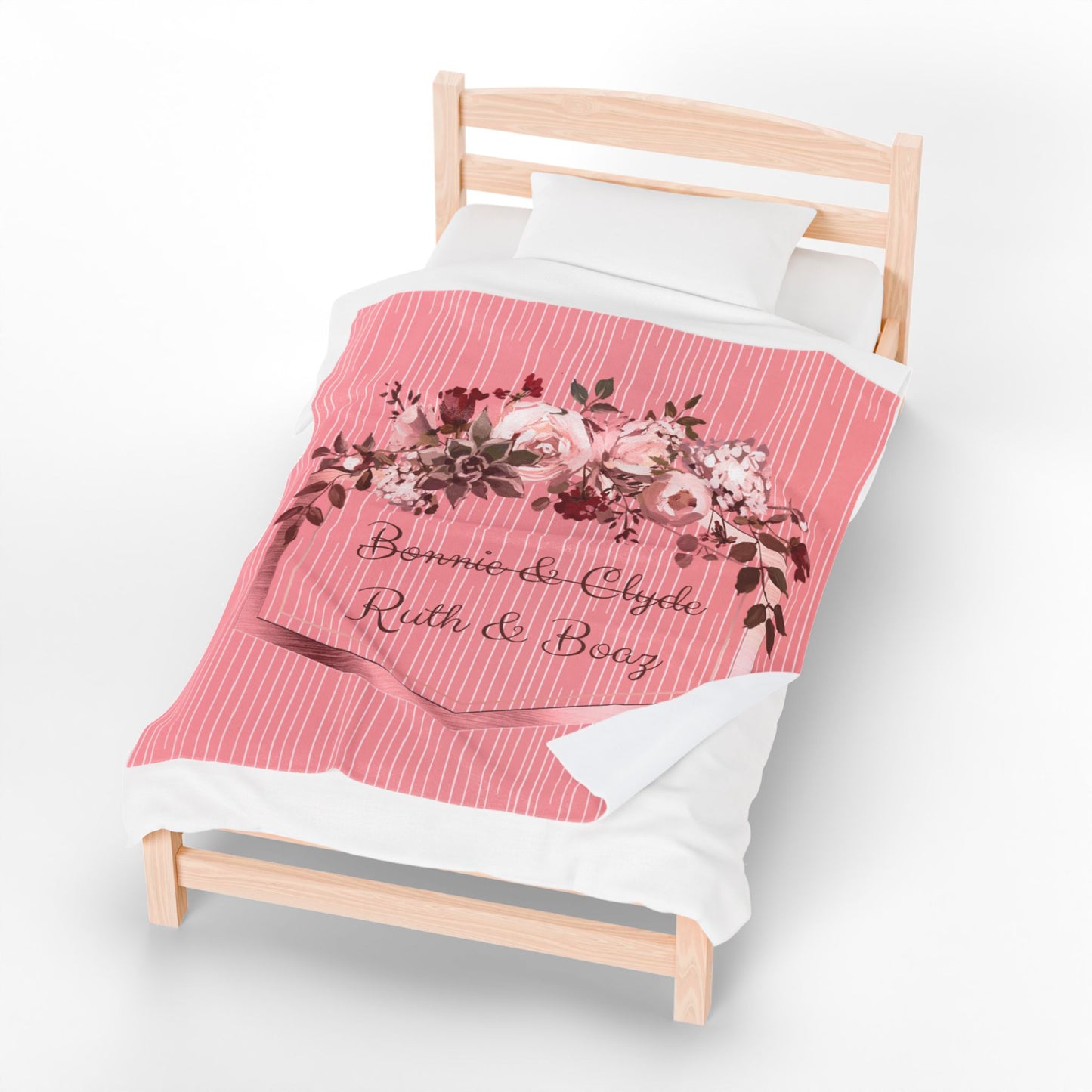 Ruth & Boaz Velveteen Plush Blanket