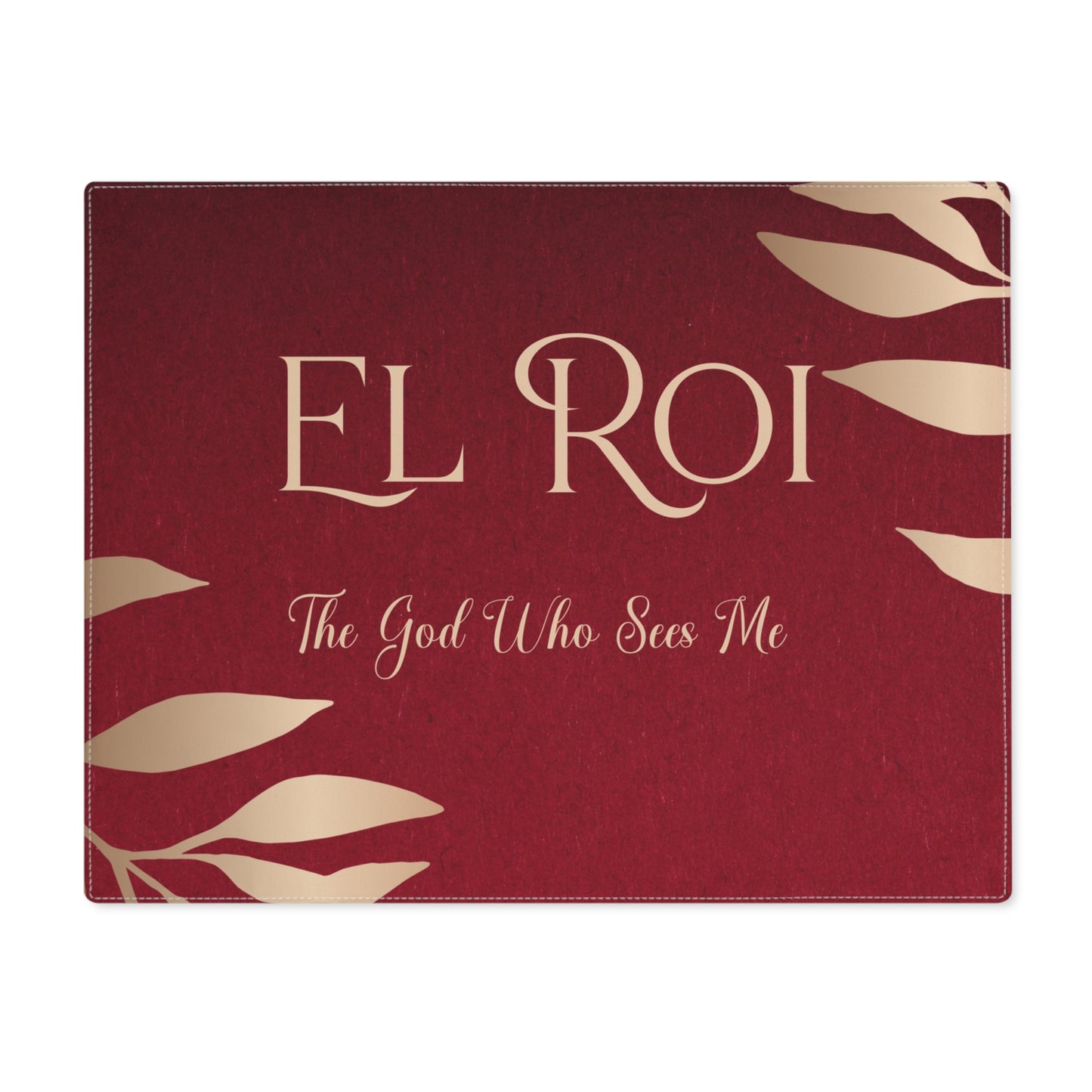 El Roi - (Ruby) Placemat, 1pc