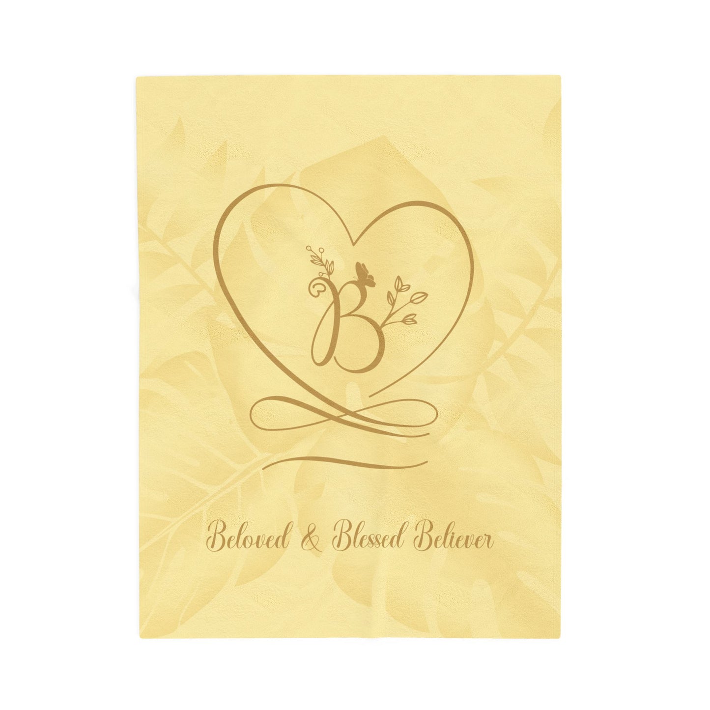 Beloved 2 Velveteen Plush Blanket