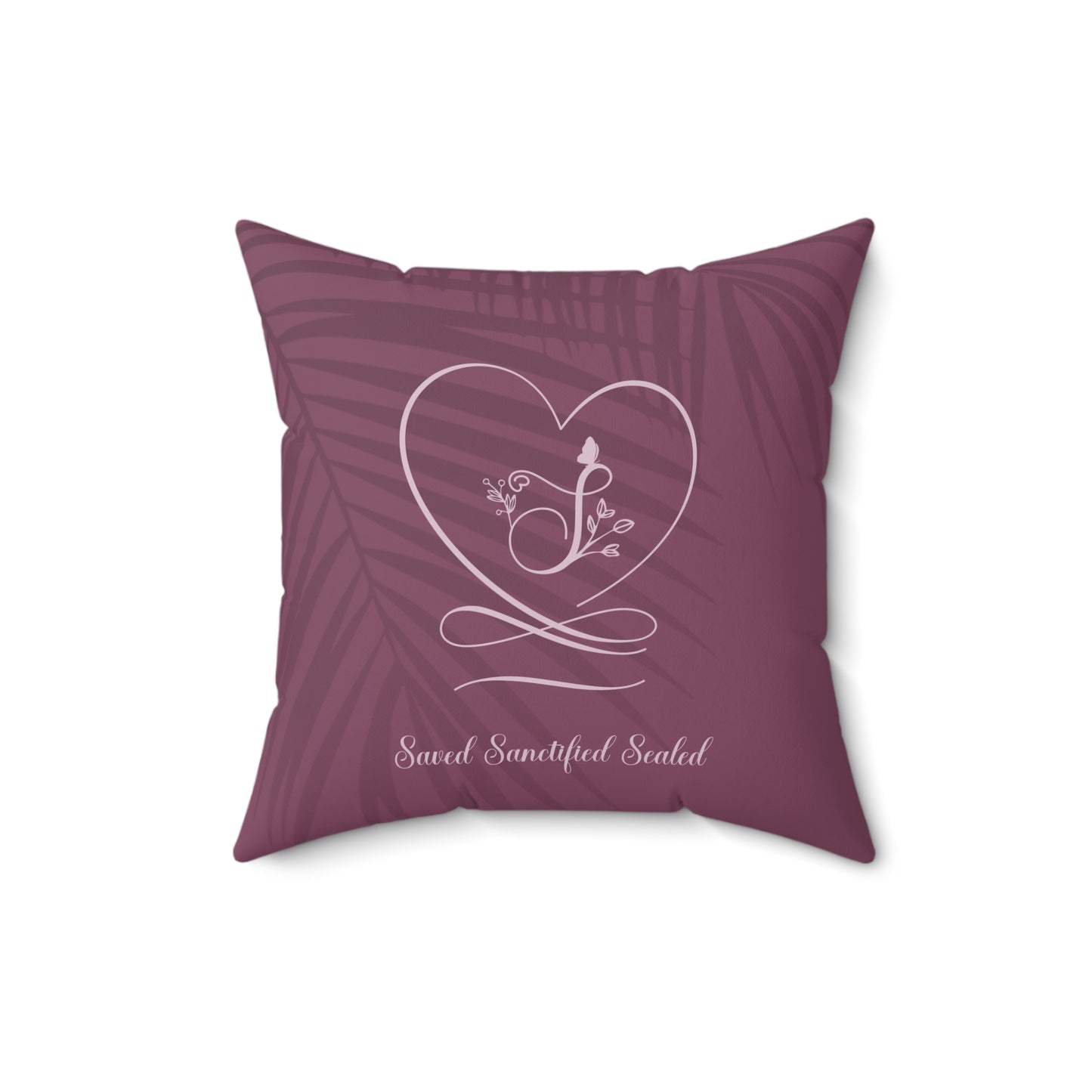 Saved 2 Polyester Square Pillow