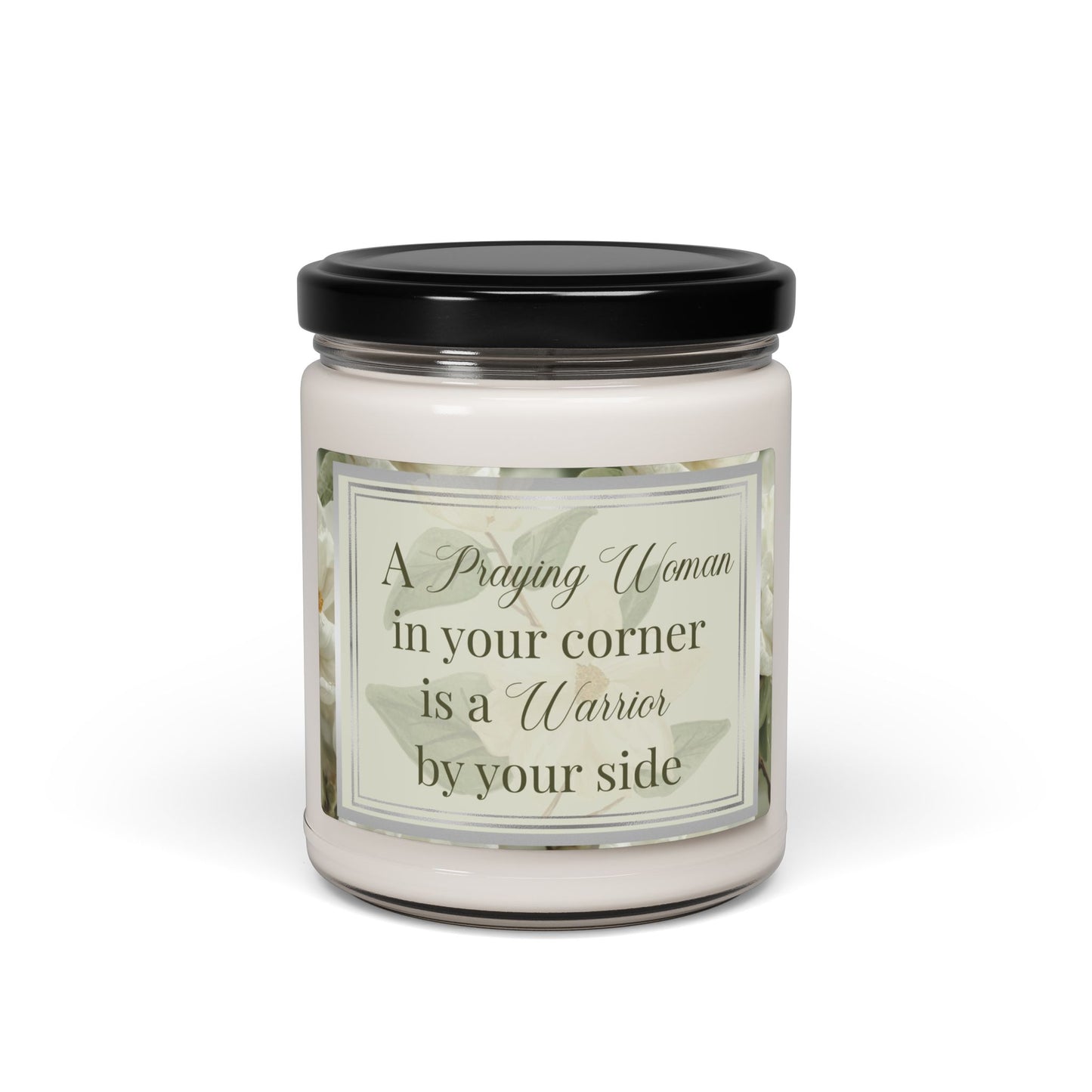 A Praying Woman Scented Soy Candle, 9oz