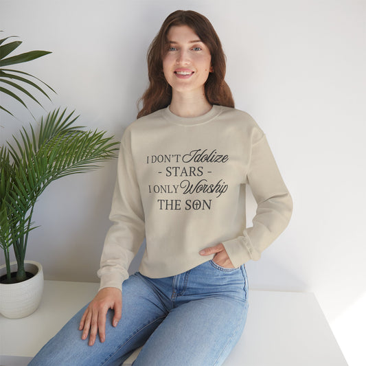 The Son (black print) Unisex Heavy Blend™ Crewneck Sweatshirt