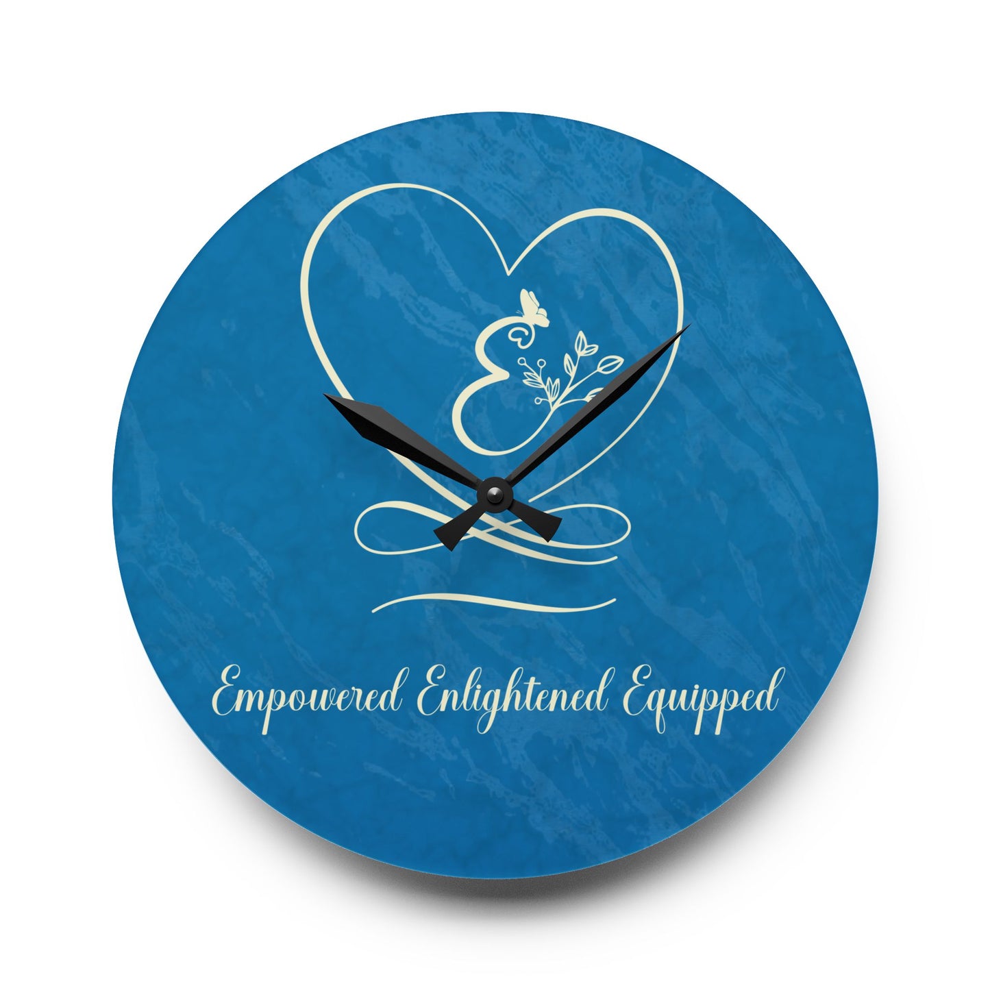 Empowered 2 Acrylic Wall Clock