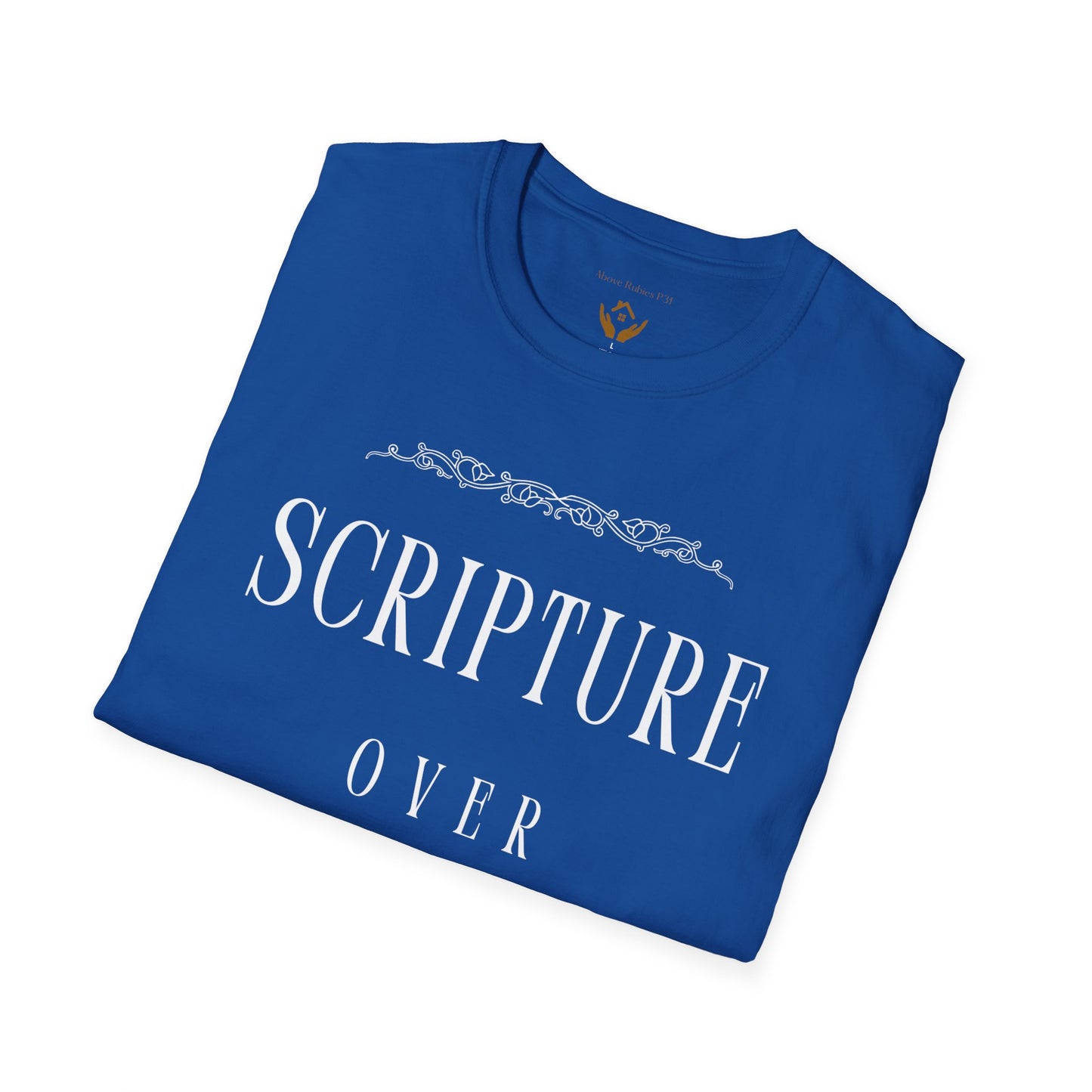 Scripture over Culture Unisex Softstyle T-Shirt