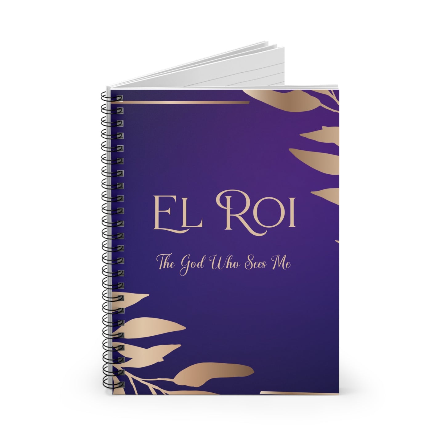 El Roi (Amethyst) Spiral Notebook - Ruled Line