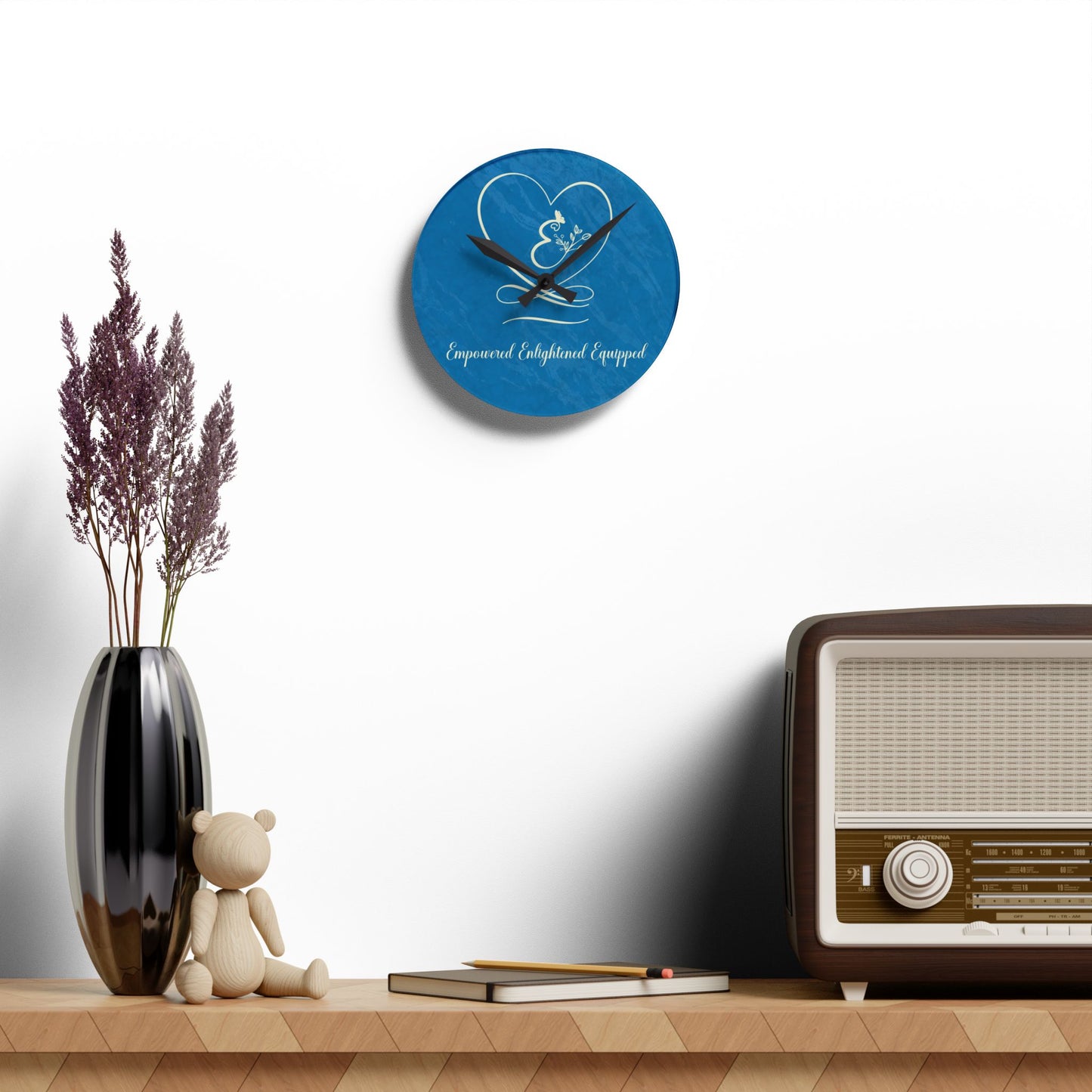 Empowered 2 Acrylic Wall Clock