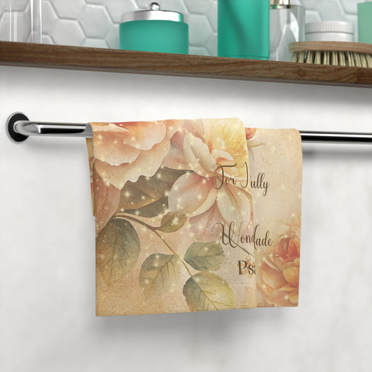 Fearfully Made Face Towel