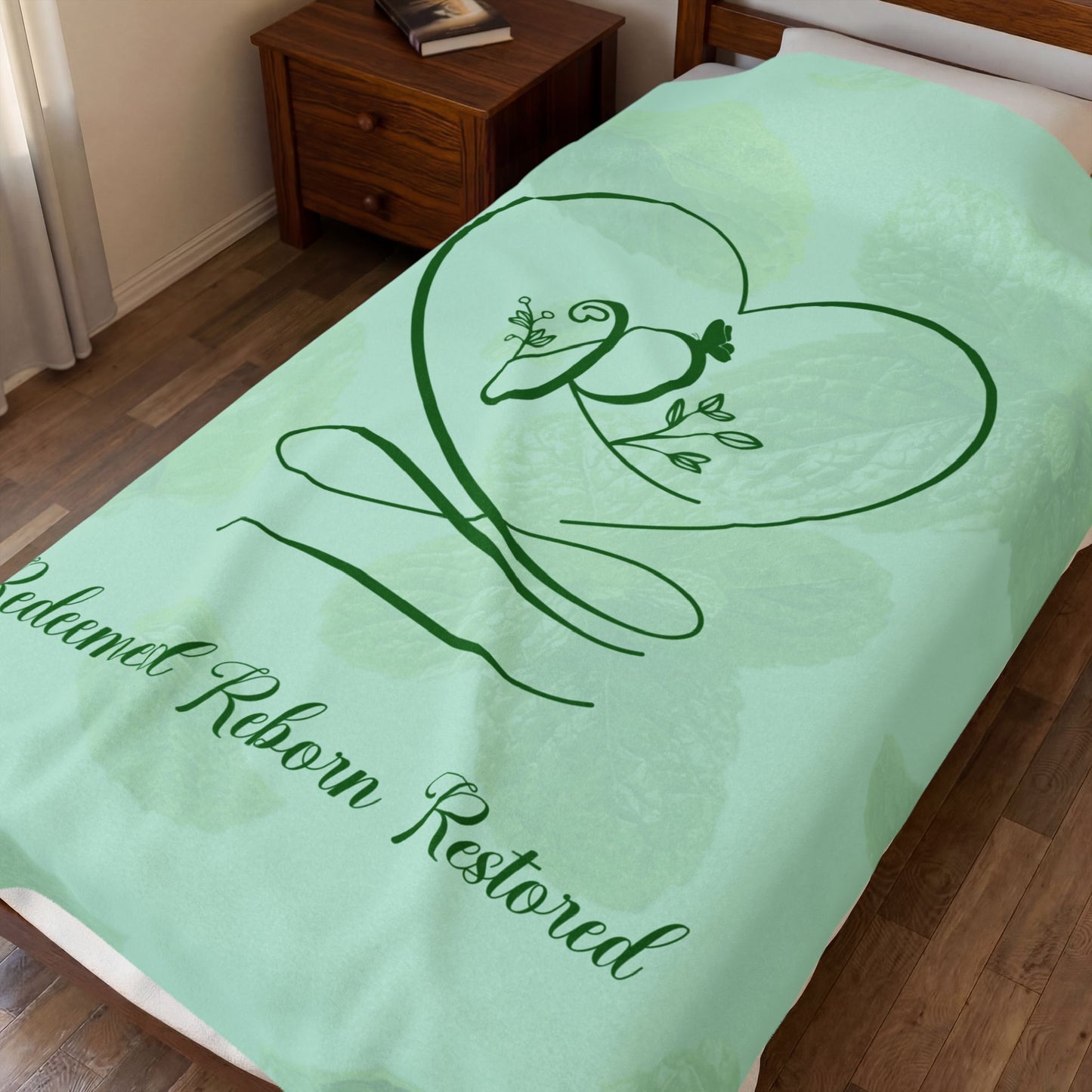 Redeemed 2 Velveteen Plush Blanket