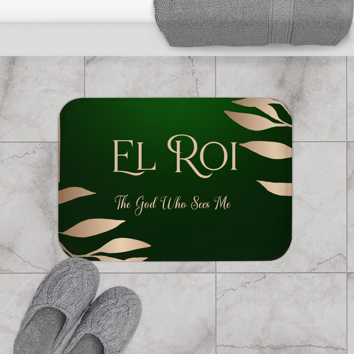 El Roi - (Emerald) Bath Mat
