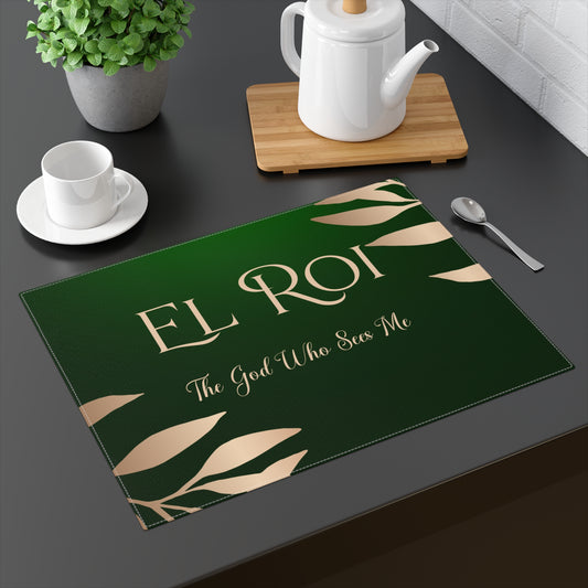 El Roi - (Emerald) Placemat, 1pc