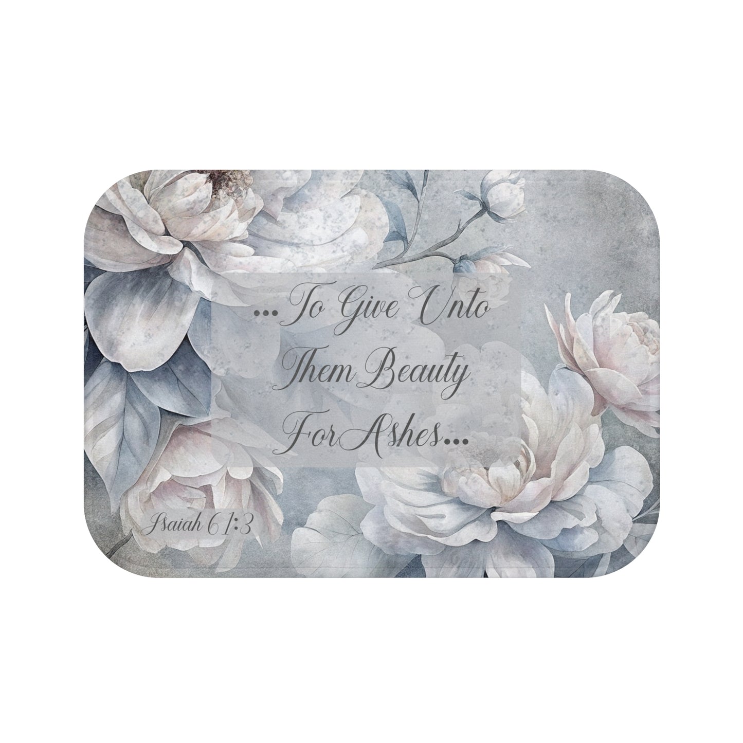 Beauty for Ashes Bath Mat