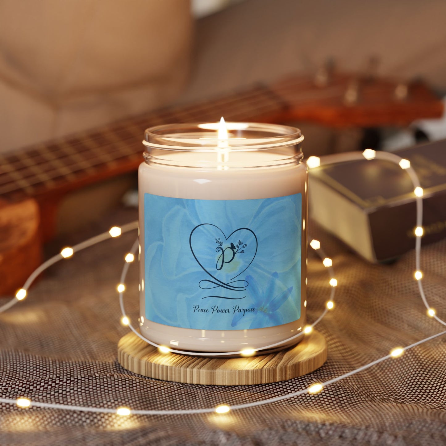 Peace Scented Soy Candle, 9oz