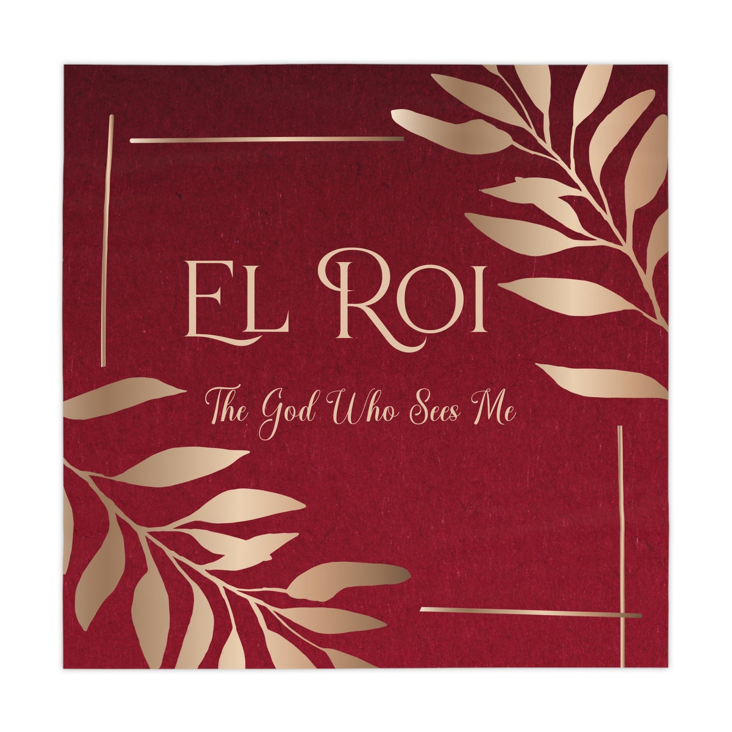 El Roi - (Ruby) Tablecloth