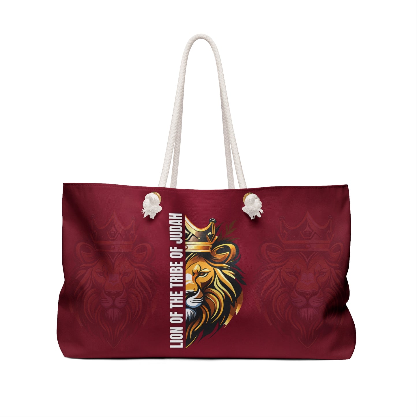 Lion of the Tribe of Judah Weekender Bag