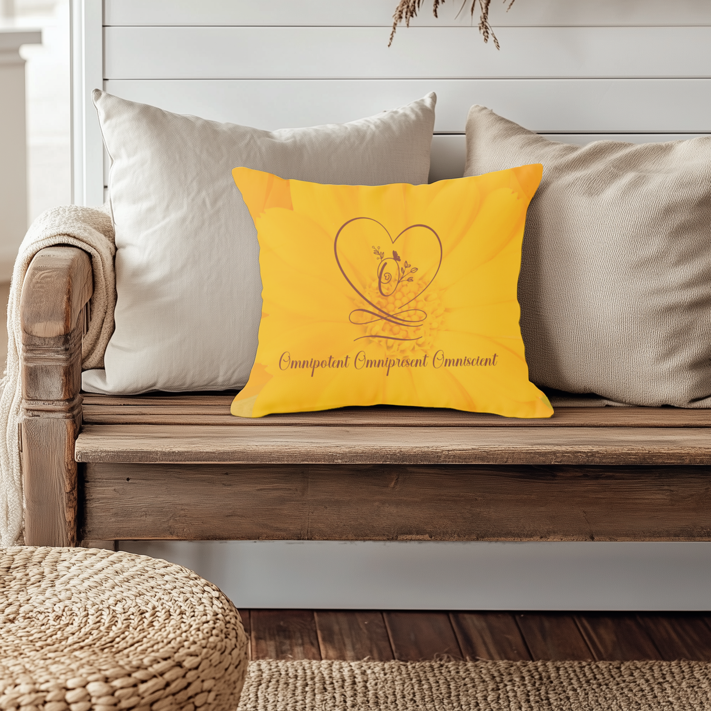 Omnipotent Polyester Square Pillow