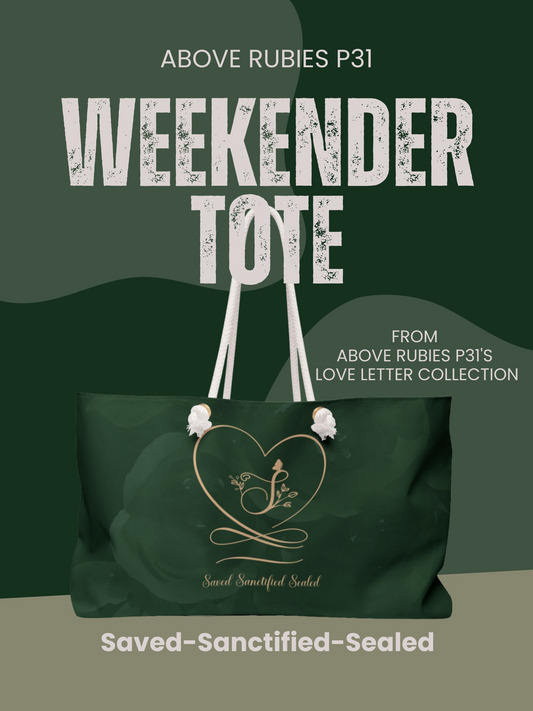 Saved Weekender Bag