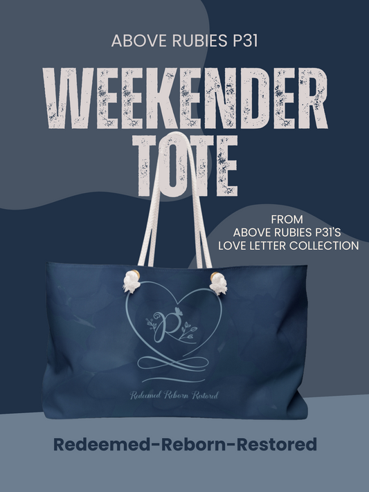 Redeemed Weekender Bag