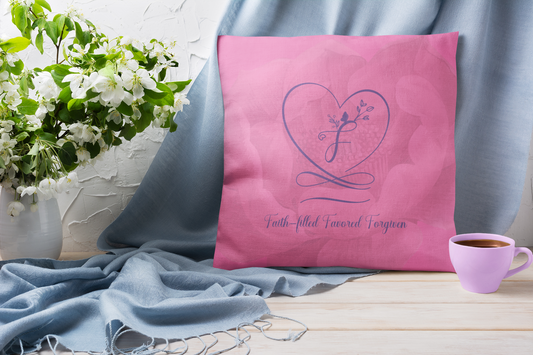 Favored Spun Polyester Square Pillow