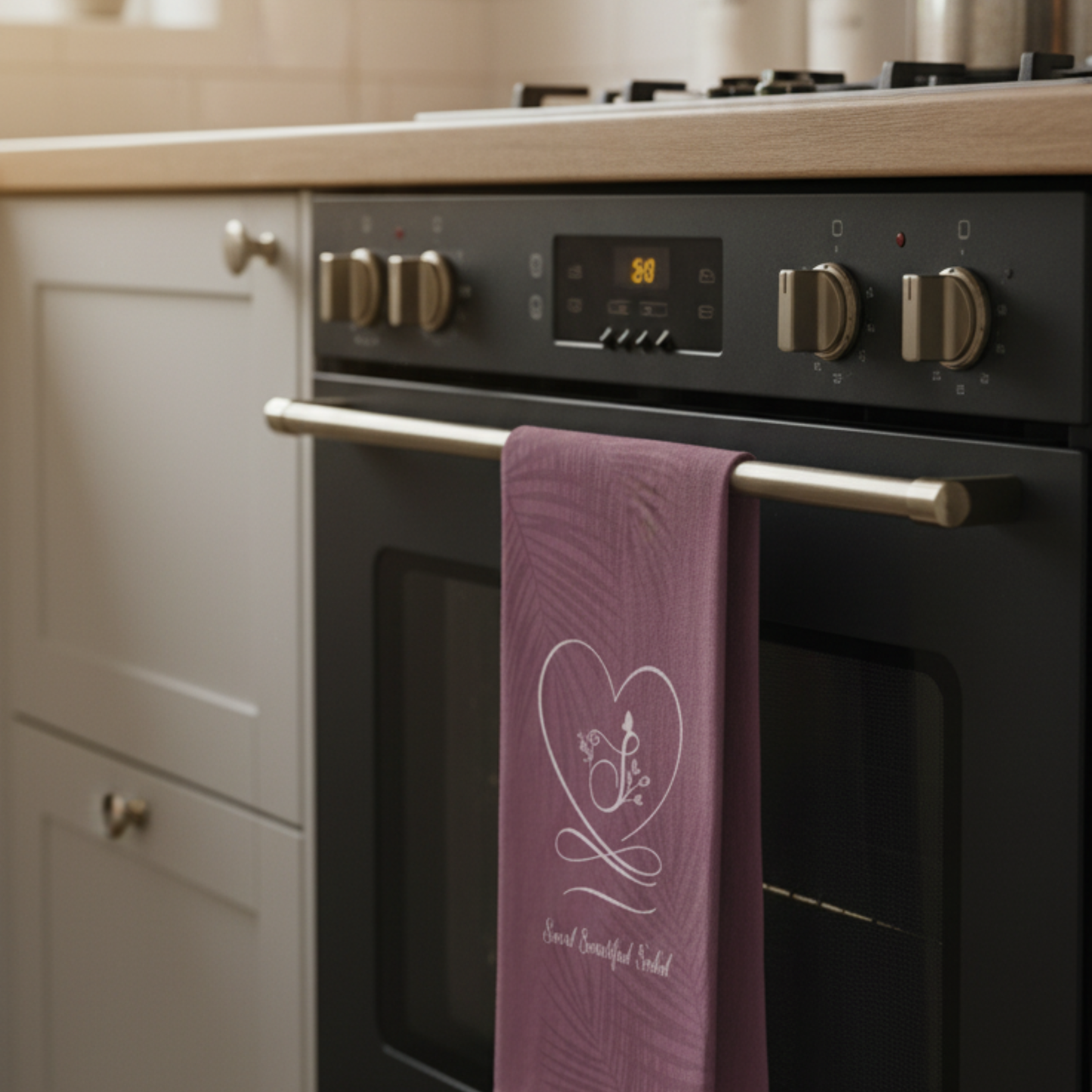 Saved 2 Tea Towels (cotton, poly)