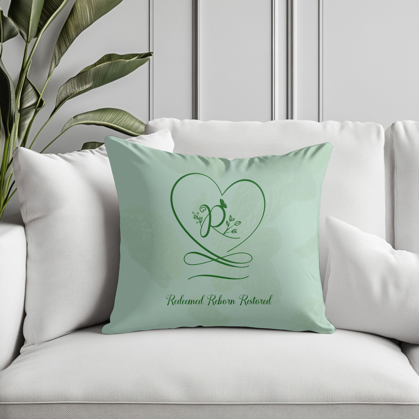 Redeemed 2 Polyester Square Pillow