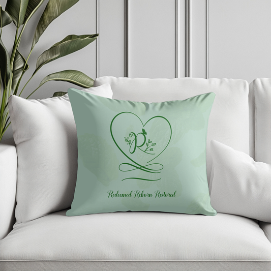 Redeemed 2 Polyester Square Pillow