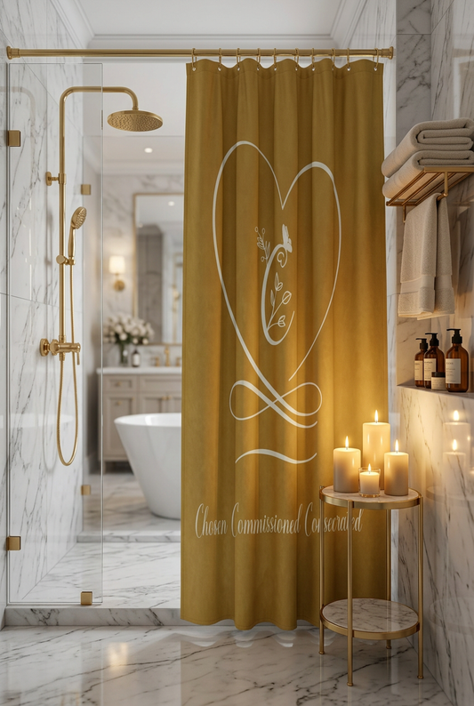 Chosen 2 Shower Curtains