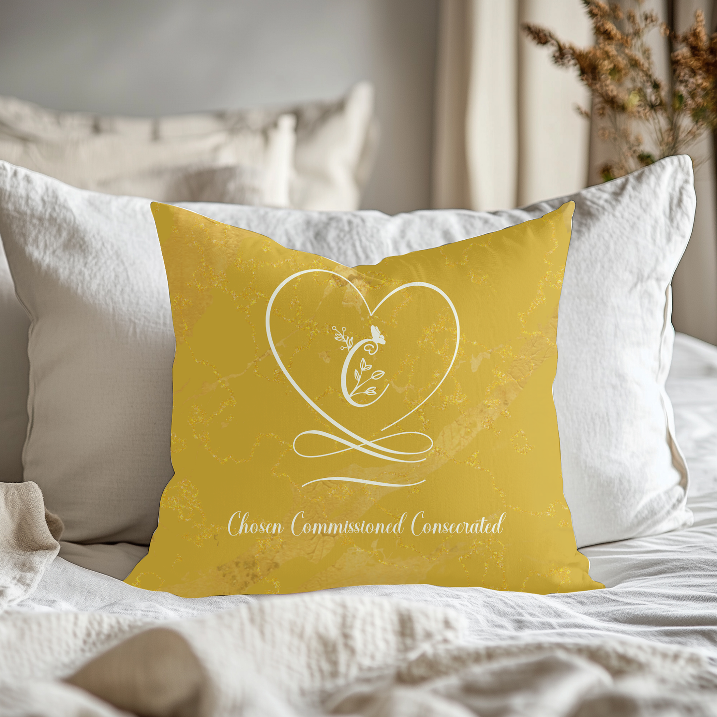 Chosen 2 Polyester Square Pillow