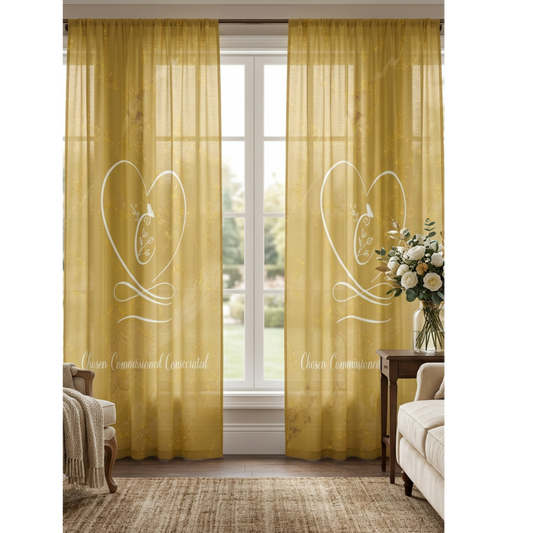 Chosen 2 Sheer Window Curtain