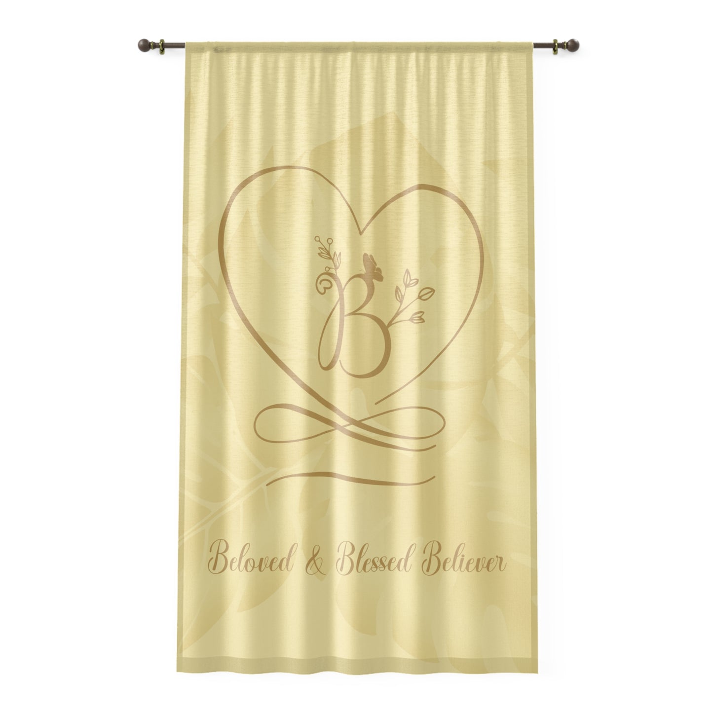 Beloved 2 Sheer Window Curtain